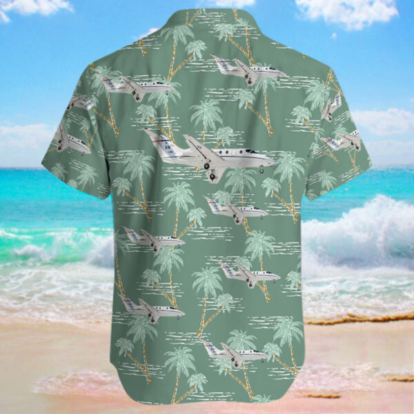 Beechcraft T-1A Jayhawk United States US Air Force (USAF) Hawaiian Shirt Beechcraft T-1A Jayhawk United States US Air Force (USAF) Hawaiian Shirt