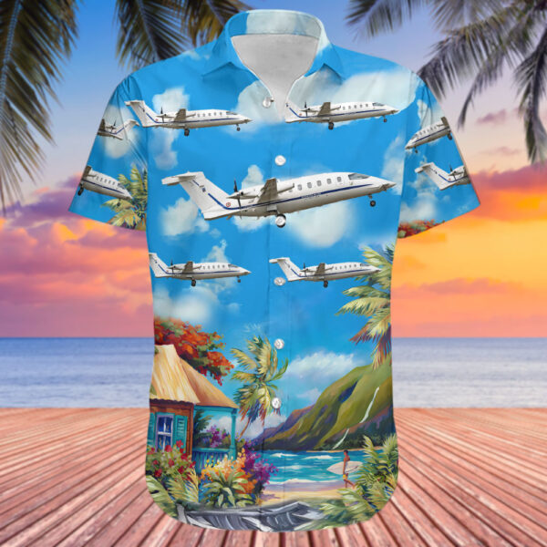 Piaggio P-180AM Avanti Italy Air Force Hawaiian Shirt