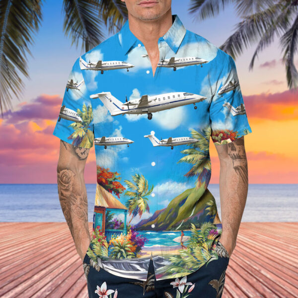 Piaggio P-180AM Avanti Italy Air Force Hawaiian Shirt