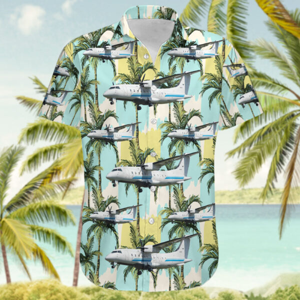 Dornier C-146A Wolfhound United States US Air Force (USAF) Hawaiian Shirt Dornier C-146A Wolfhound United States US Air Force (USAF) Hawaiian Shirt