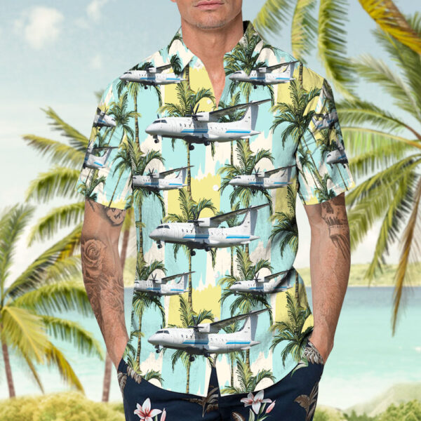 Dornier C-146A Wolfhound United States US Air Force (USAF) Hawaiian Shirt Dornier C-146A Wolfhound United States US Air Force (USAF) Hawaiian Shirt