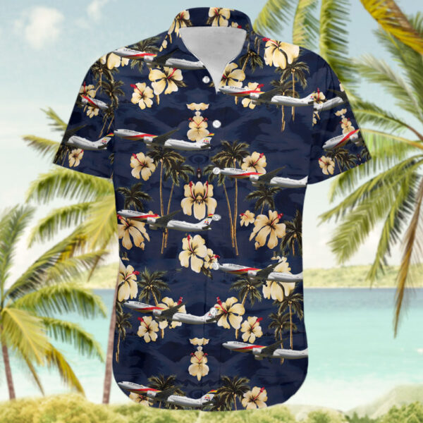 Airbus A330-941 Air Belgium Hawaiian Shirt Airbus A330-941 Air Belgium Hawaiian Shirt