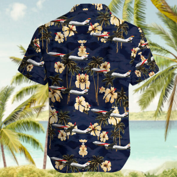 Airbus A330-941 Air Belgium Hawaiian Shirt Airbus A330-941 Air Belgium Hawaiian Shirt