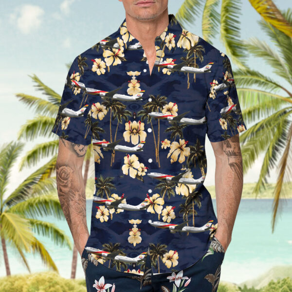 Airbus A330-941 Air Belgium Hawaiian Shirt Airbus A330-941 Air Belgium Hawaiian Shirt