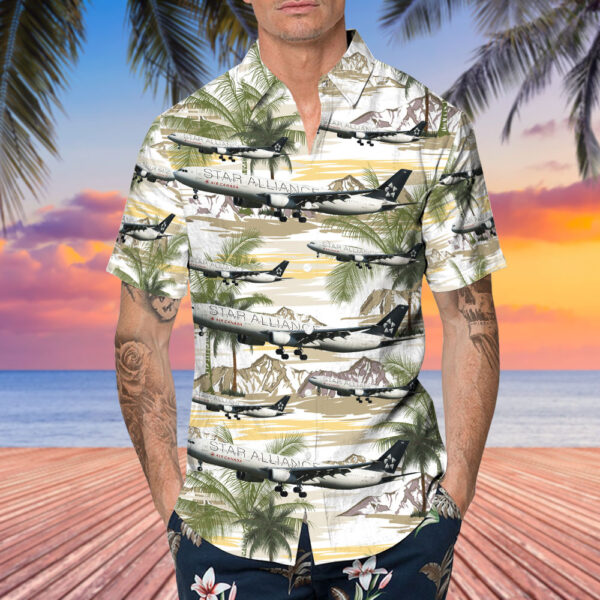 Airbus A330-343 Air Canada Hawaiian Shirt Airbus A330-343 Air Canada Hawaiian Shirt