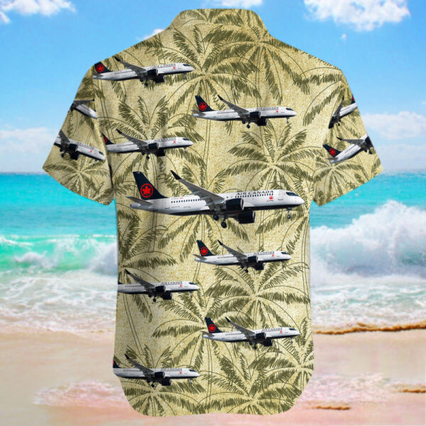 Airbus A220-371 Air Canada Hawaiian Shirt Airbus A220-371 Air Canada Hawaiian Shirt