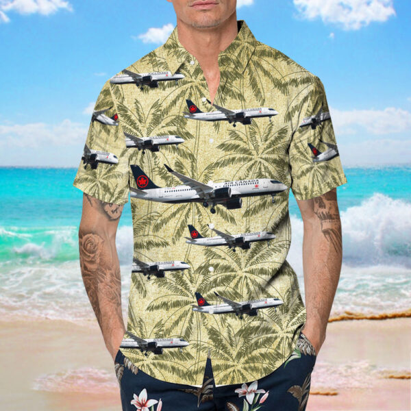 Airbus A220-371 Air Canada Hawaiian Shirt Airbus A220-371 Air Canada Hawaiian Shirt