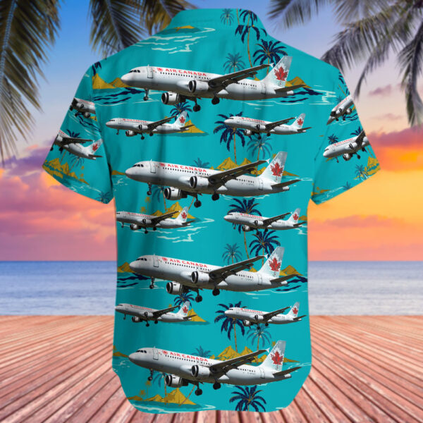 Airbus A320-211 Air Canada Hawaiian Shirt