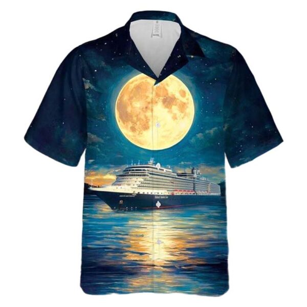 Holland America Line MS Nieuw Amsterdam Cheap Hawaiian Shirt Holland America Line MS Nieuw Amsterdam Cheap Hawaiian Shirt
