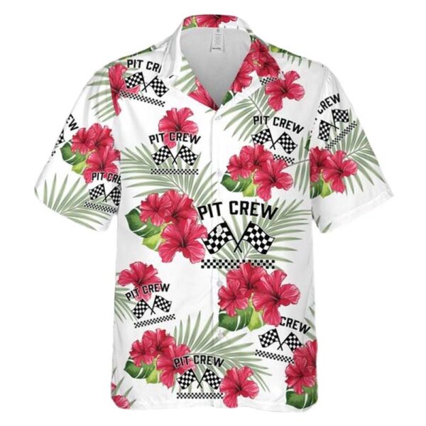 Pit crew Silhouette Racing Hawaiian Shirt For Men And Women Pit crew Silhouette Racing Hawaiian Shirt For Men And Women