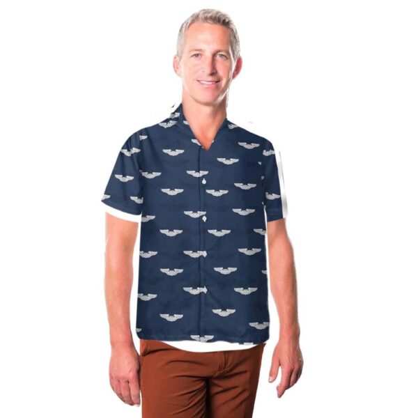 US Air Force Pilot Wings Hawaiian Shirt For Men And Women US Air Force Pilot Wings Hawaiian Shirt For Men And Women