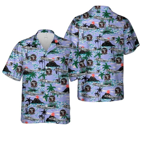 US Navy VAQ-141 Shadowhawks EA-6B Prowler Hawaiian Shirt Outfit
