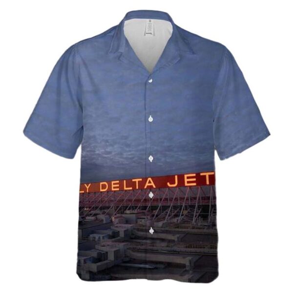 Fly Delta Jets Sign Aloha Hawaiian Shirt Fly Delta Jets Sign Aloha Hawaiian Shirt