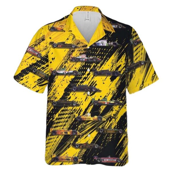 Lotus Formula 1 Cars Aloha Hawaiian Shirt