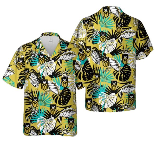 US Navy Rank E-9 Fleet Master Chief Petty Officer Hawaiian Shirt For Men And Women