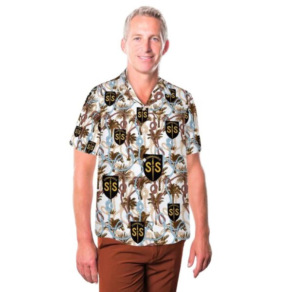 WW2 British Army No2 Commando SAS Badge – Special Air Service Button Up Hawaiian Shirt