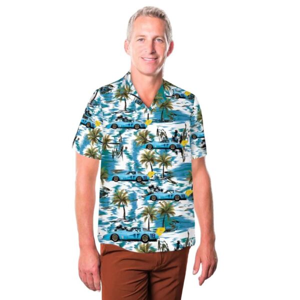 1977 Chevrolet Corvette – IMSA SuperVette Button Up Hawaiian Shirt 1977 Chevrolet Corvette – IMSA SuperVette Button Up Hawaiian Shirt