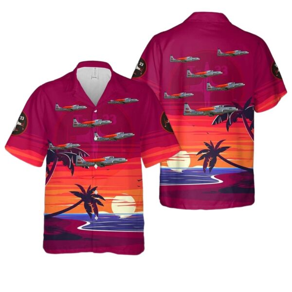 Royal Canadian Air Force Canadair CT-133 Silver Star Hawaiian Shirt Outfit Royal Canadian Air Force Canadair CT-133 Silver Star Hawaiian Shirt Outfit