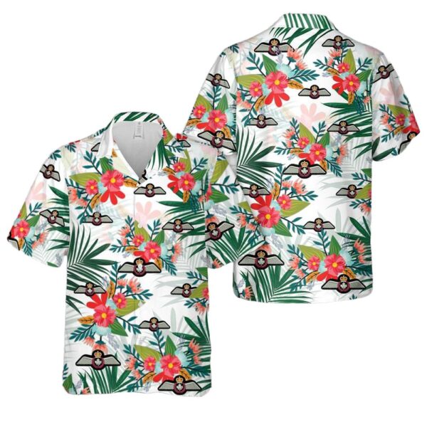 Royal Canadian Air Force Pilot Flying Badge Hawaiian Shirt Outfit Royal Canadian Air Force Pilot Flying Badge Hawaiian Shirt Outfit