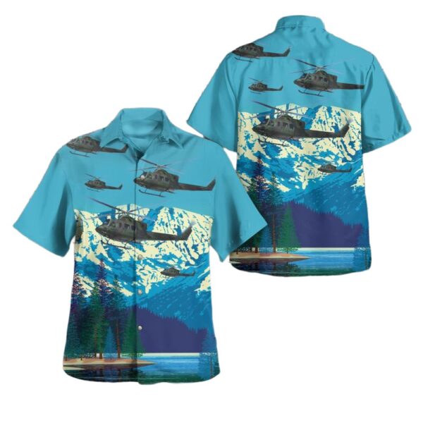 DLTT2611BC08 Royal Canadian Air Force Bell CH-146 Griffon From 430 Tactical Helicopter Squadron Hawaiian Shirt DLTT2611BC08 Royal Canadian Air Force Bell CH-146 Griffon From 430 Tactical Helicopter Squadron Hawaiian Shirt