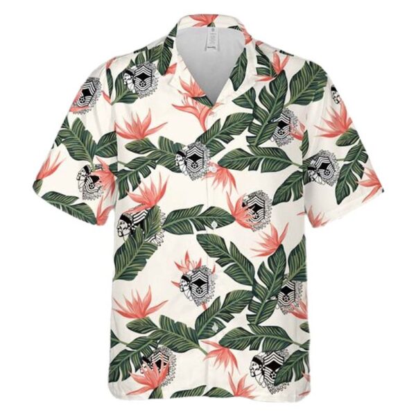 US Air Force Chief Master Sgt Hawaiian Shirt Man US Air Force Chief Master Sgt Hawaiian Shirt Man