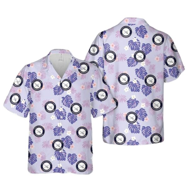 US Navy Lithographer LI Button Up Hawaiian Shirt US Navy Lithographer LI Button Up Hawaiian Shirt