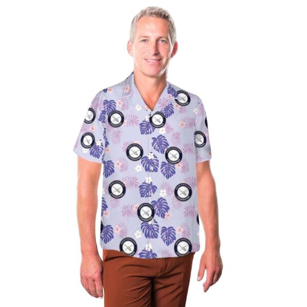 US Navy Lithographer LI Button Up Hawaiian Shirt US Navy Lithographer LI Button Up Hawaiian Shirt