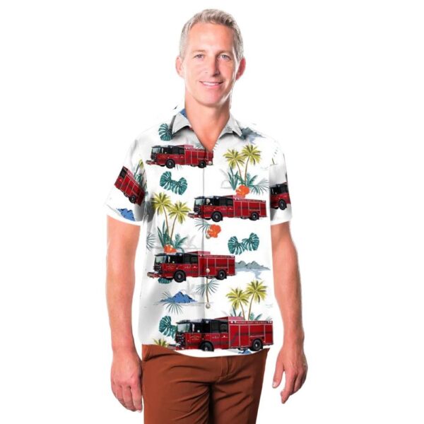 Watford City North Dakota McKenzie County Rural Fire District Aloha Hawaiian Shirt Watford City North Dakota McKenzie County Rural Fire District Aloha Hawaiian Shirt