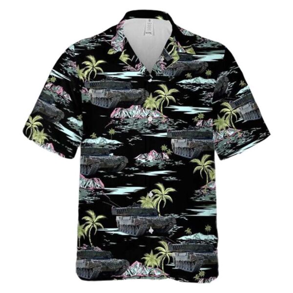 Austrian Army Leopard 2A4 tank Cheap Hawaiian Shirt Austrian Army Leopard 2A4 tank Cheap Hawaiian Shirt