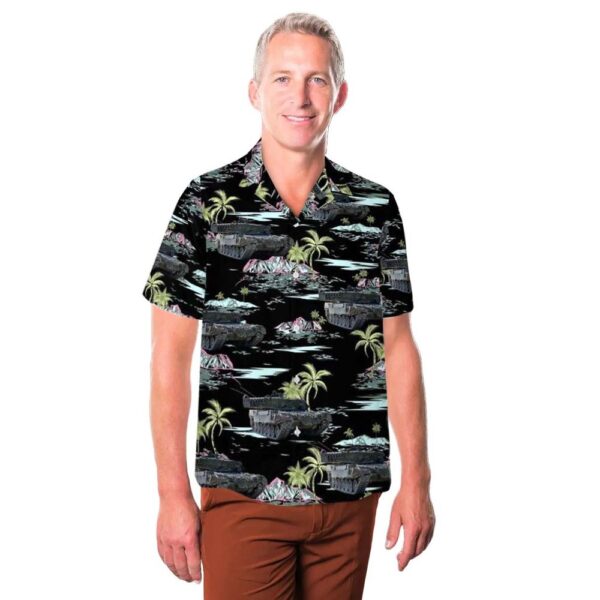 Austrian Army Leopard 2A4 tank Cheap Hawaiian Shirt Austrian Army Leopard 2A4 tank Cheap Hawaiian Shirt