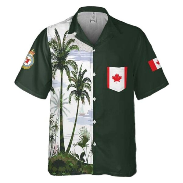 Royal Canadian Air Force 400 Tactical Helicopter Squadron Bell CH-146 Griffon Pocket Hawaiian Shirt For Men And Women Royal Canadian Air Force 400 Tactical Helicopter Squadron Bell CH-146 Griffon Pocket Hawaiian Shirt For Men And Women
