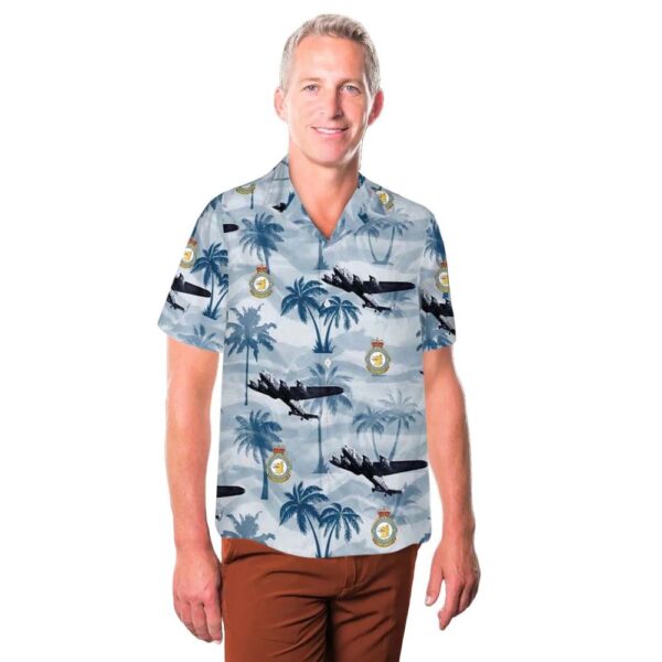 Royal Canadian Air Force 424 Transport and Rescue Squadron Avro Lancaster Aloha Hawaiian Shirt