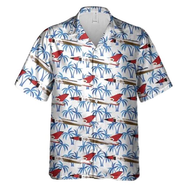 Royal Canadian Air Force Avro Canada CF-105 Arrow Hawaiian Shirt Royal Canadian Air Force Avro Canada CF-105 Arrow Hawaiian Shirt