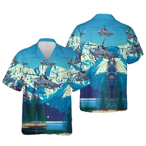 Royal Canadian Air Force Sikorsky CH-124 Sea King Hawaiian Shirt