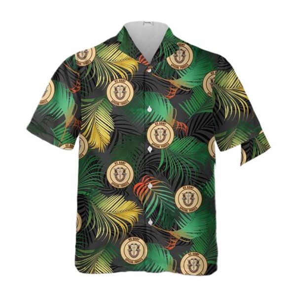 US Army Special Forces Army Desert Hawaiian Shirt Man US Army Special Forces Army Desert Hawaiian Shirt Man