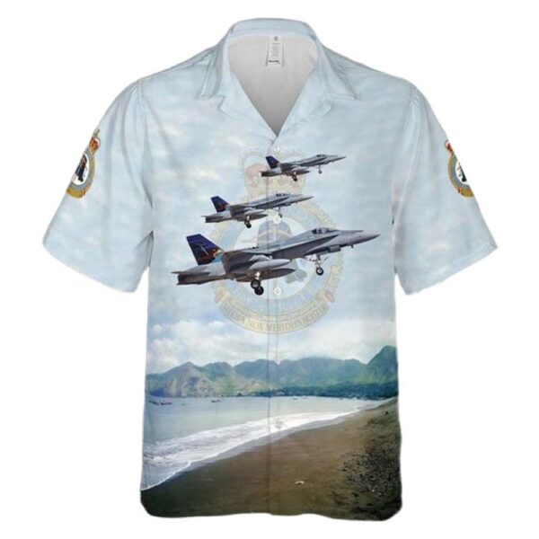 Royal Canadian Air Force 409 Nighthawk” Squadron F-18 Hawaiian Shirt Man Royal Canadian Air Force 409 Nighthawk” Squadron F-18 Hawaiian Shirt Man