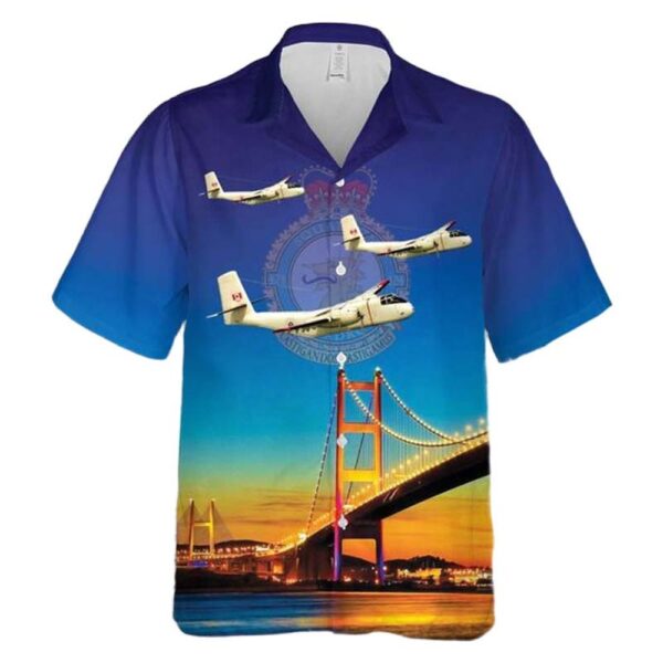 Royal Canadian Air Force 424 Transport and Rescue Squadron No 9459 de Havilland Canada DHC-4 CC-108 Caribou MkIB (5326 c-n 166) Hawaiian Shirt Cheap Royal Canadian Air Force 424 Transport and Rescue Squadron No 9459 de Havilland Canada DHC-4 CC-108 Caribou MkIB (5326 c-n 166) Hawaiian Shirt Cheap