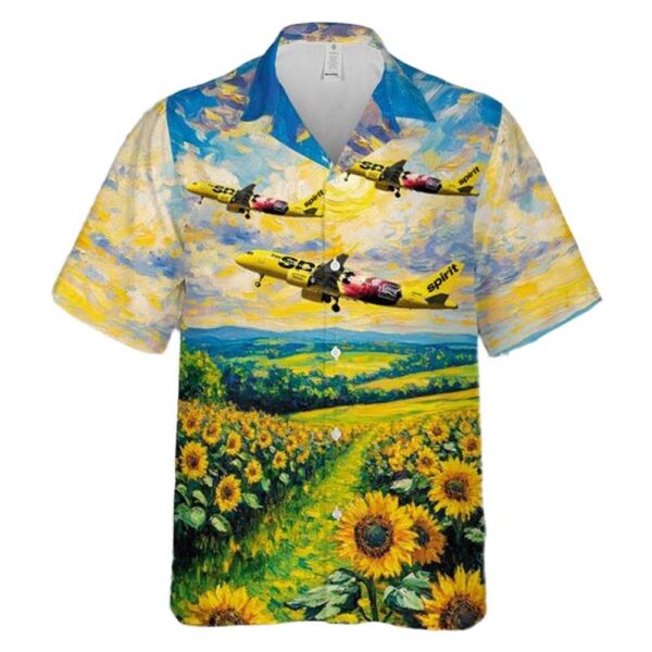 Spirit Airlines Spirit Untamed 2020 Airbus A320-271N Hawaiian Shirt Outfit