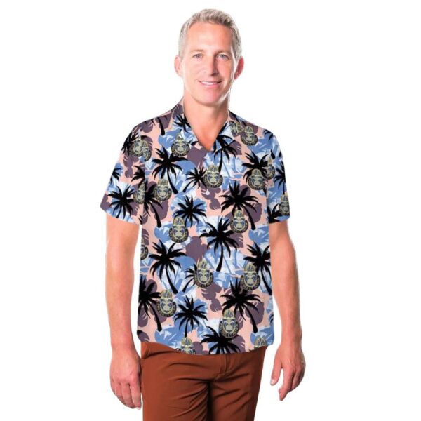 US Army Army Chaplain Corps Regimental Insignia Aloha Hawaiian Shirt US Army Army Chaplain Corps Regimental Insignia Aloha Hawaiian Shirt