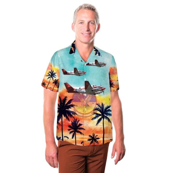 US Navy VT-31 Wise Owls Beechcraft T-44C Pegasus Hawaiian Shirt Cheap US Navy VT-31 Wise Owls Beechcraft T-44C Pegasus Hawaiian Shirt Cheap
