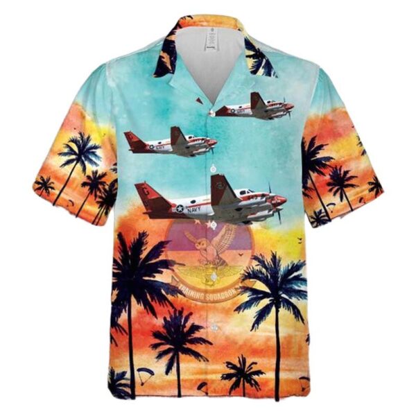 US Navy VT-31 Wise Owls Beechcraft T-44C Pegasus Hawaiian Shirt Cheap US Navy VT-31 Wise Owls Beechcraft T-44C Pegasus Hawaiian Shirt Cheap