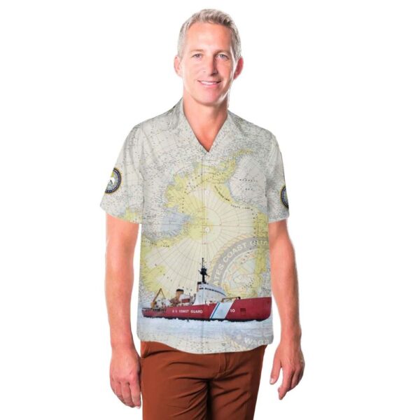 USCGC Polar Star Art Print WAGB-10 US Coast Guard Ice Breaker ship Hawaiian Shirt Man USCGC Polar Star Art Print WAGB-10 US Coast Guard Ice Breaker ship Hawaiian Shirt Man