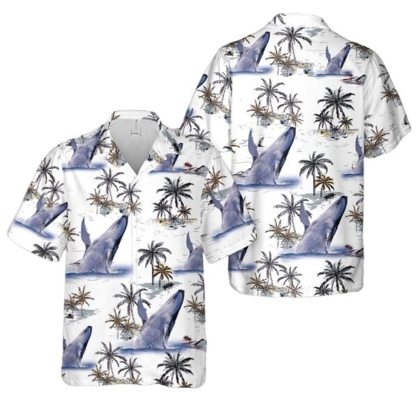 Humpback Whale Hawaiian Shirt Cheap Humpback Whale Hawaiian Shirt Cheap