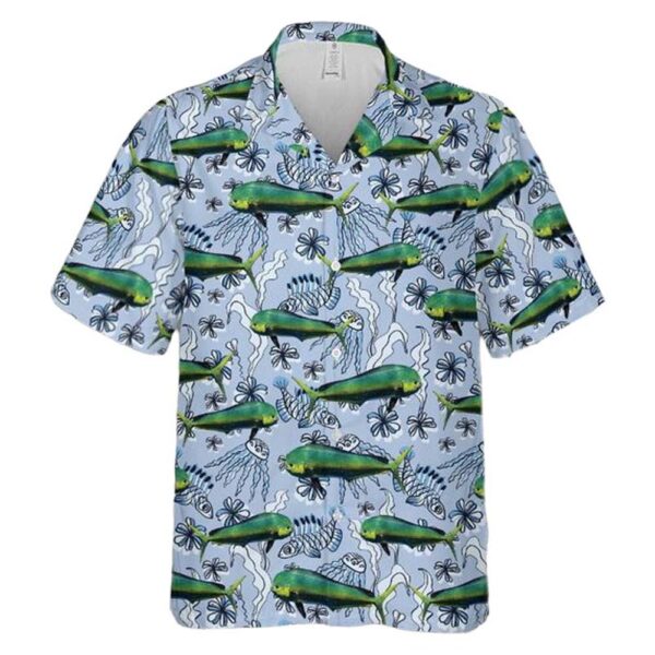 Mahi Mahi Fish Aloha Hawaiian Shirt Mahi Mahi Fish Aloha Hawaiian Shirt