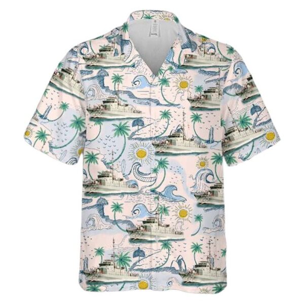 Royal Australian Navy HMAS Townsville (FCPB 205) Hawaiian Shirt Outfit Royal Australian Navy HMAS Townsville (FCPB 205) Hawaiian Shirt Outfit