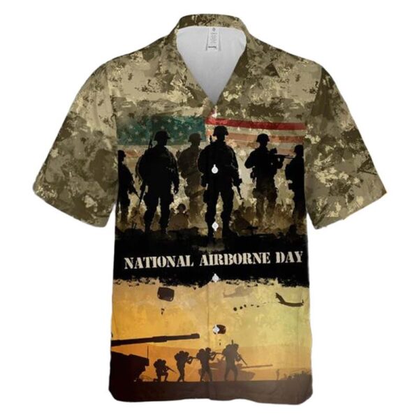 US Army National Airborne Day 82nd Airborne Division Hawaiian Shirt For Men And Women US Army National Airborne Day 82nd Airborne Division Hawaiian Shirt For Men And Women