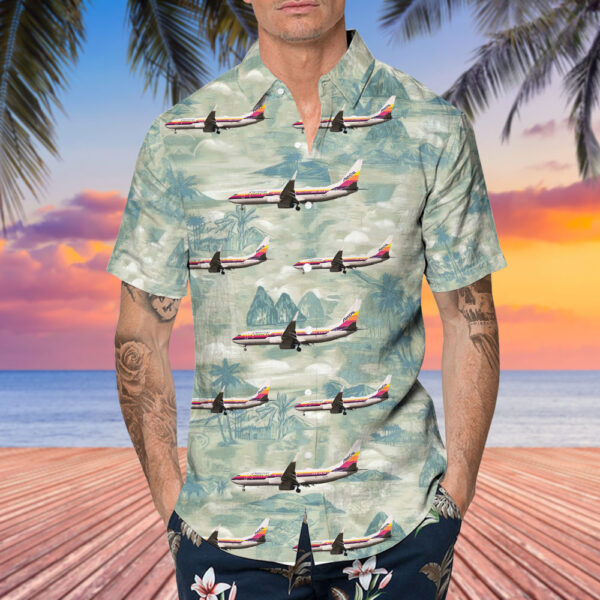 Boeing 737-823 American Airlines Hawaiian Shirt