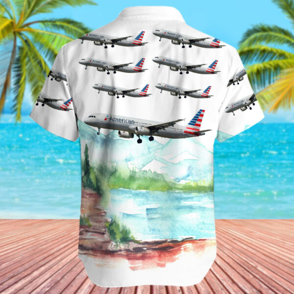 Airbus A321-231 American Airlines Cheap Hawaiian Shirt