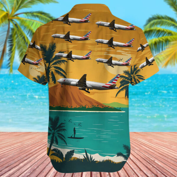 Boeing 777-223(ER) American Airlines Hawaiian Shirt Boeing 777-223(ER) American Airlines Hawaiian Shirt