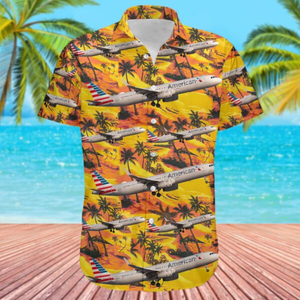 Airbus A321-231 American Airlines Hawaiian Shirt Airbus A321-231 American Airlines Hawaiian Shirt